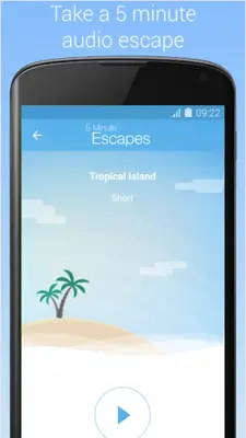 5 Minute Escapes Meditations android App screenshot 4